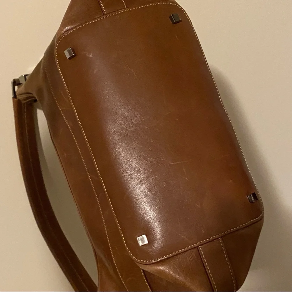 Vintage Gucci Small Leather Hobo Hand Bag Purse